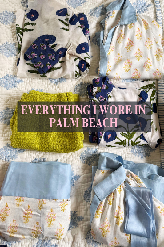 Every Outfit I wore in Palm Beach
