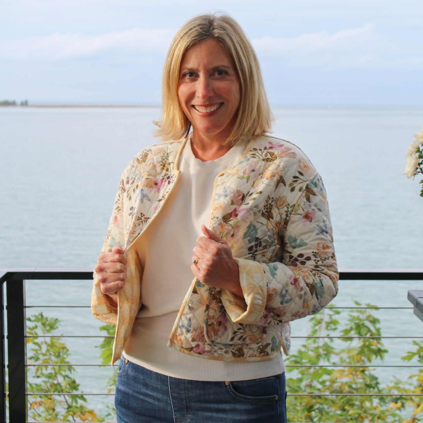 Carly Quilted Reversible Jacket