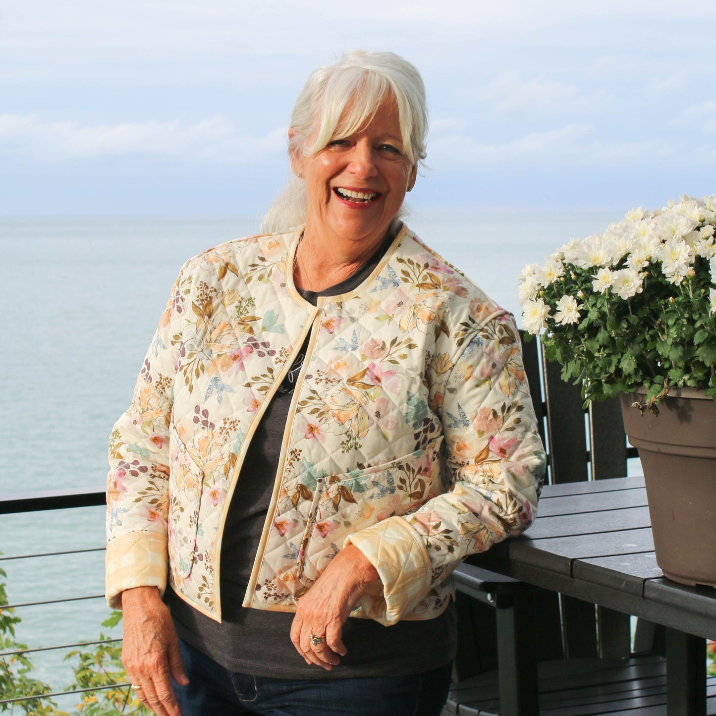 Carly Quilted Reversible Jacket