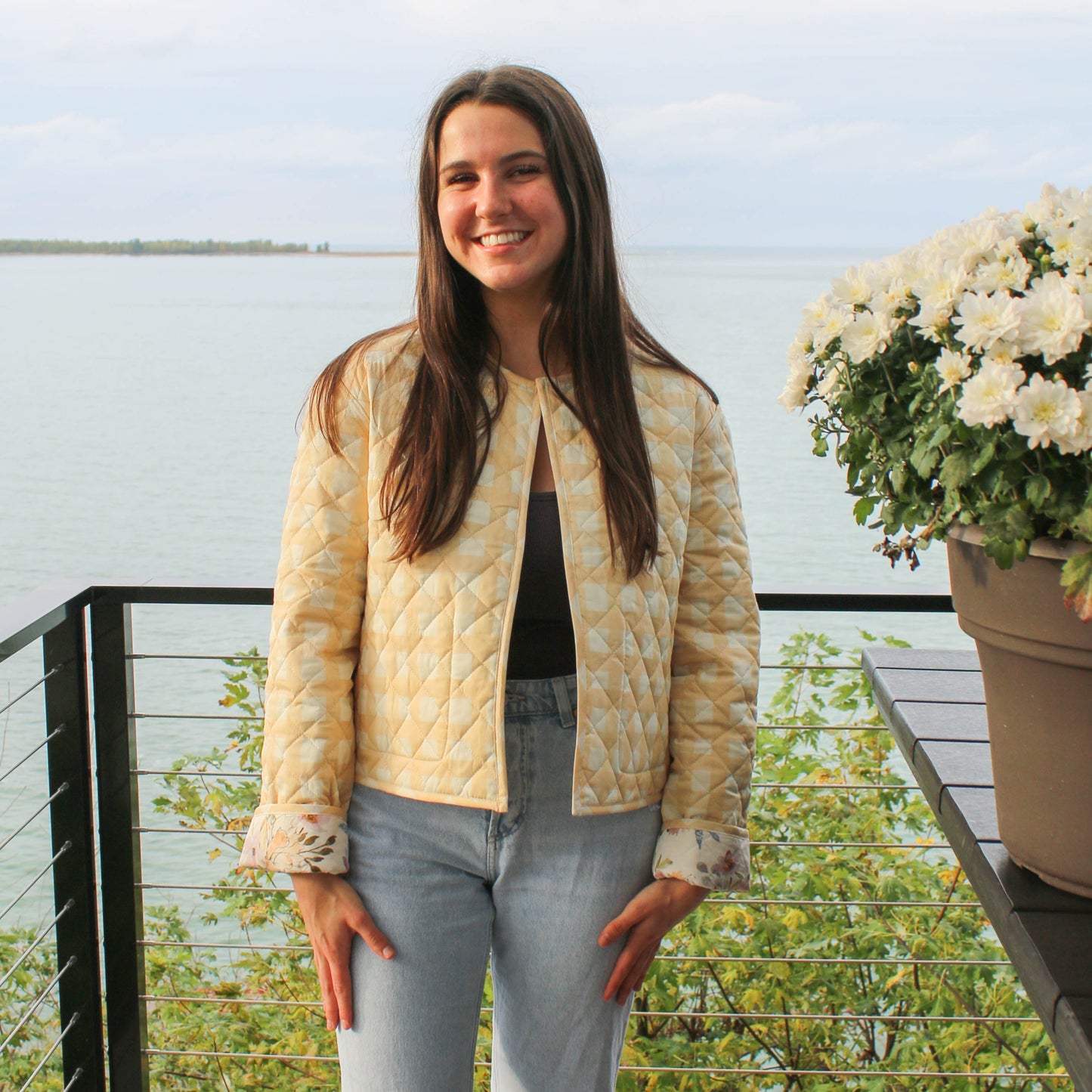 Carly Quilted Reversible Jacket