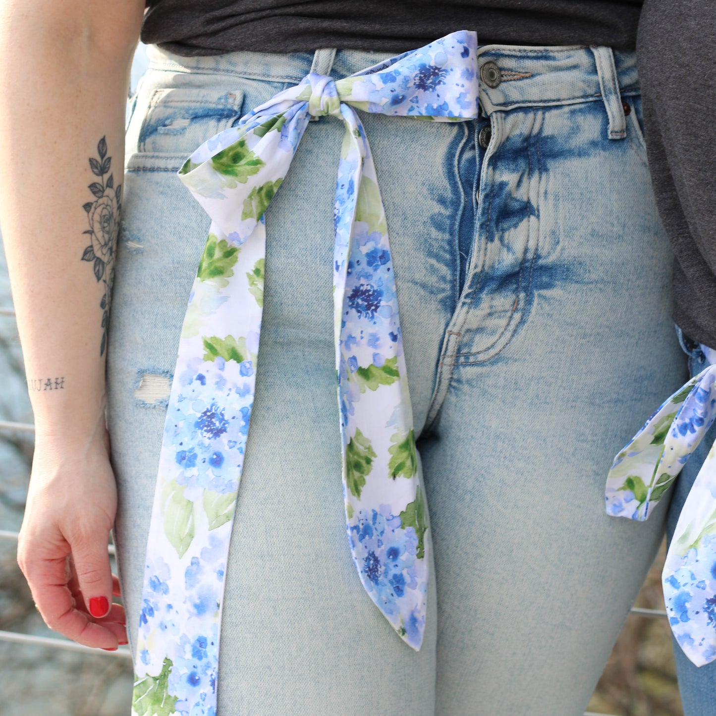 Hydrangea Bow Belt