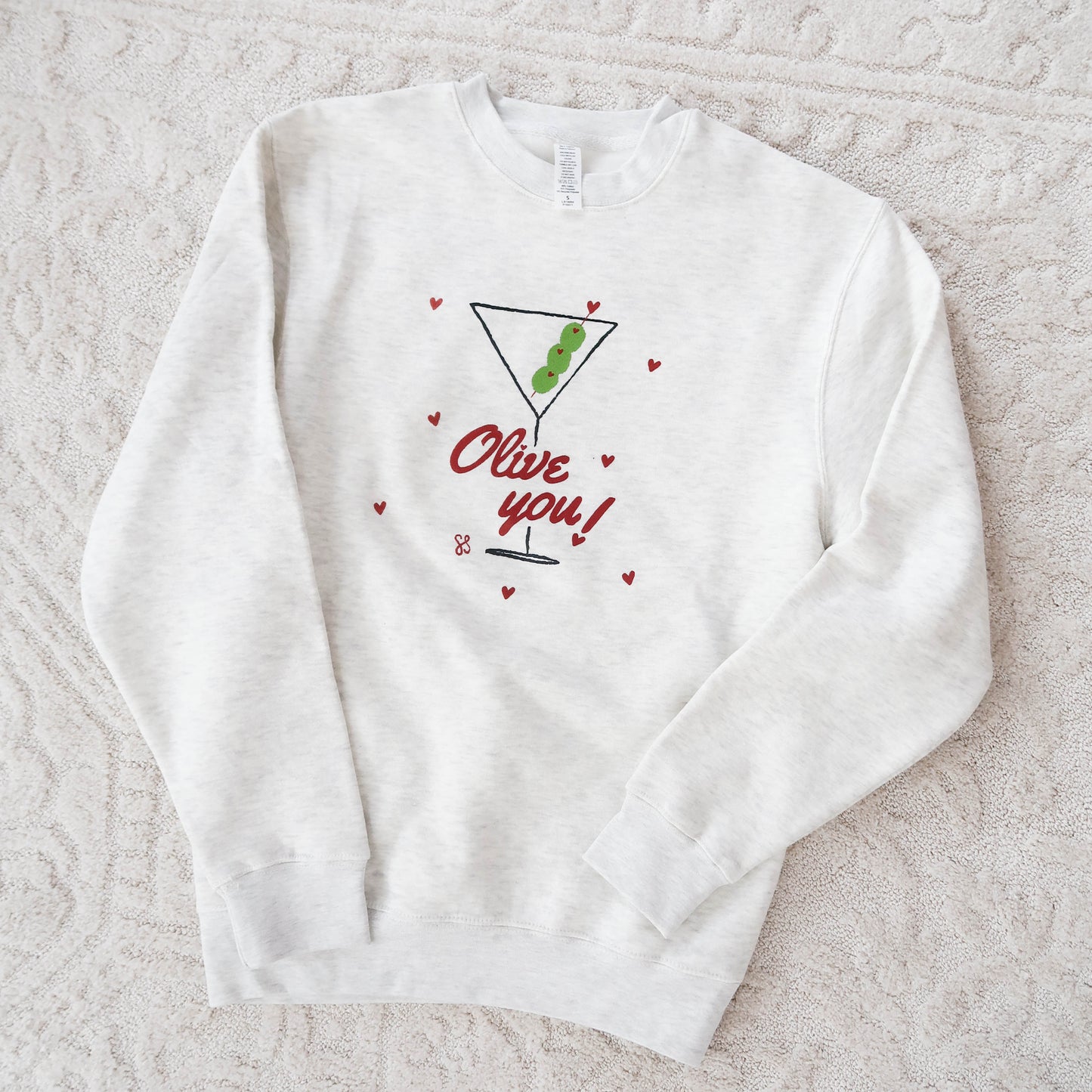 Olive You Crewneck