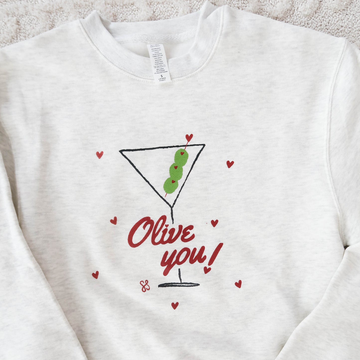 Olive You Crewneck