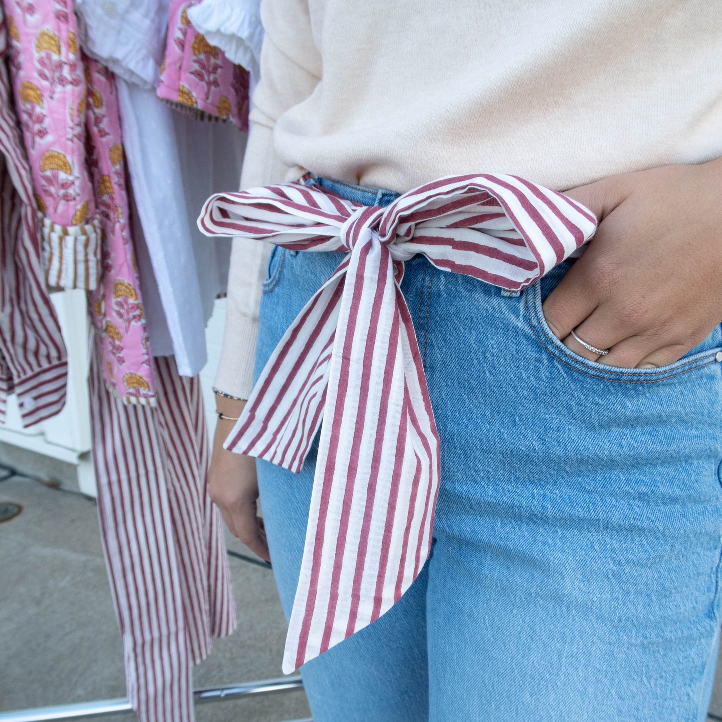 Vine Bow Belt