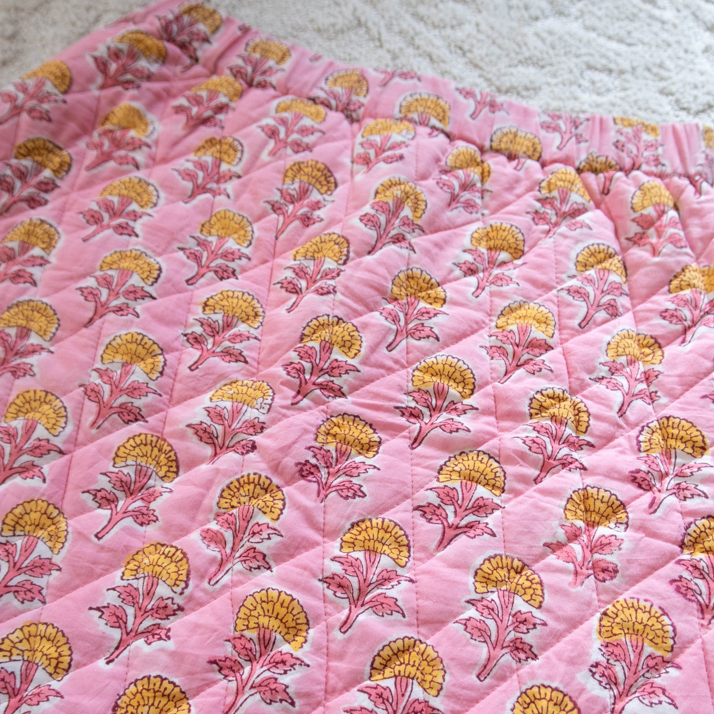 Petal Quilted Reversible Skirt