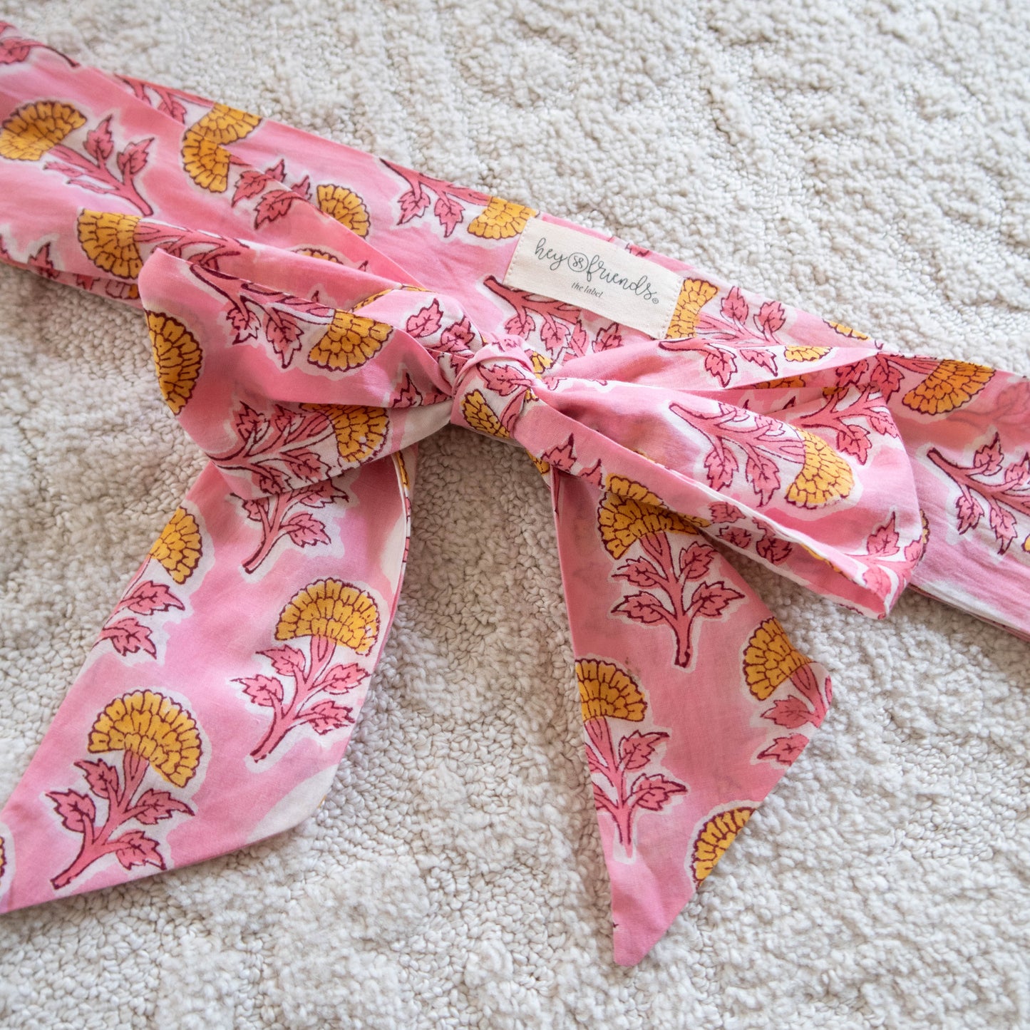Marigold Bow Belt