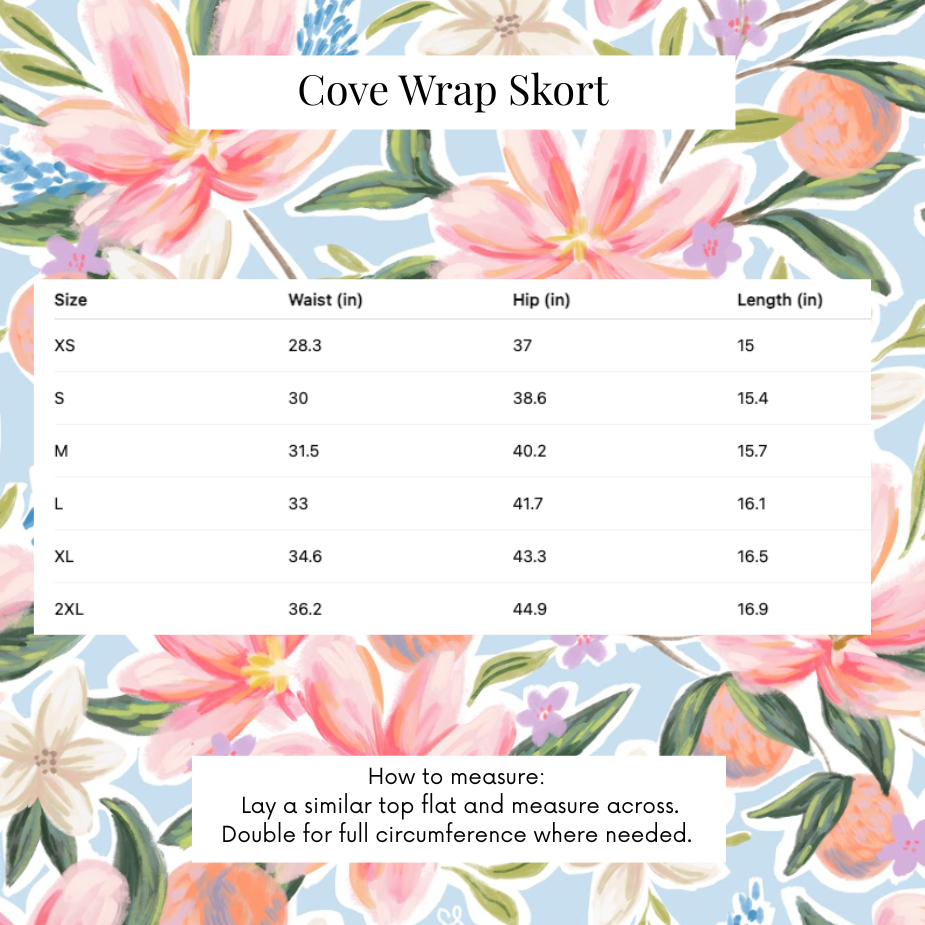 Cove Wrap Skort - Sorbet