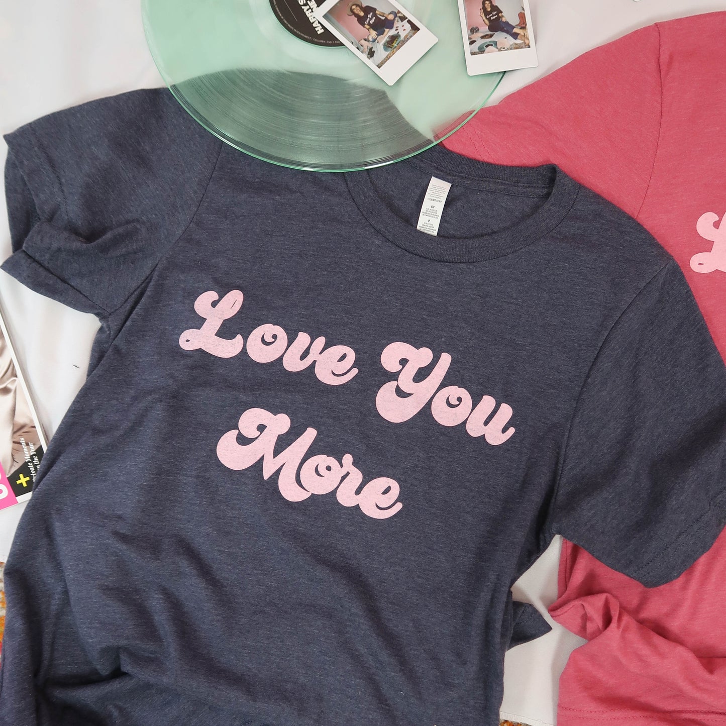 Love You More Tee - Navy