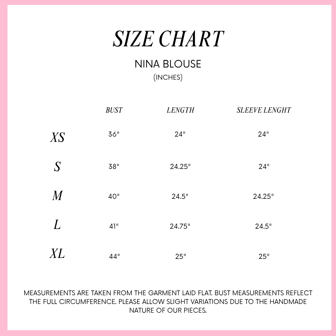 Nina Blouse - Floral