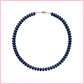 Ocean Blue Beaded Necklace