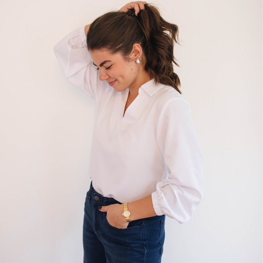 Kennedy Top - White
