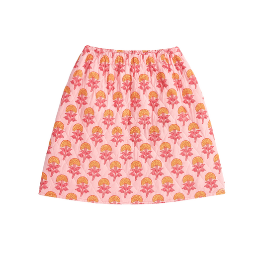 Petal Quilted Reversible Skirt