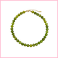 Green Bean Bubble Necklace