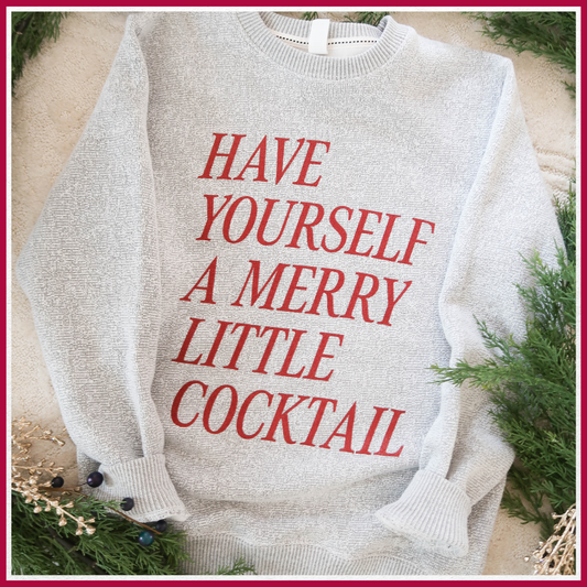 Merry Little Cocktail Crewneck