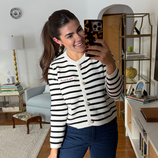 The Mon Amie Cardigan - Black