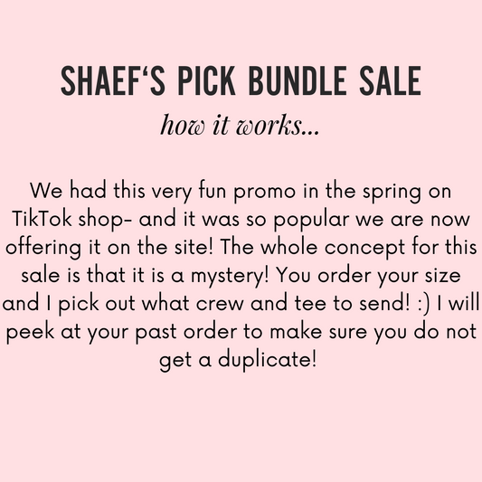 Shaef's Pick Mystery BUNDLE