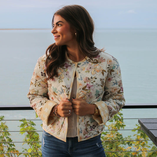 Carly Quilted Reversible Jacket