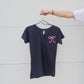 Bow Tee - Navy