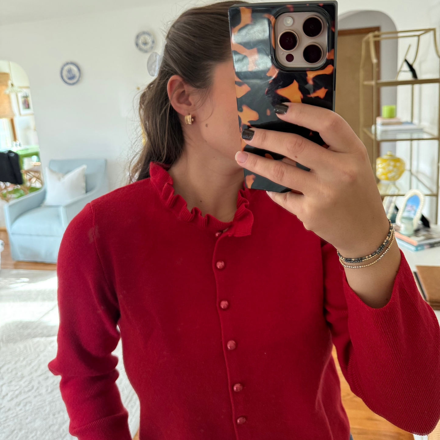 Sweetheart Sweater Red