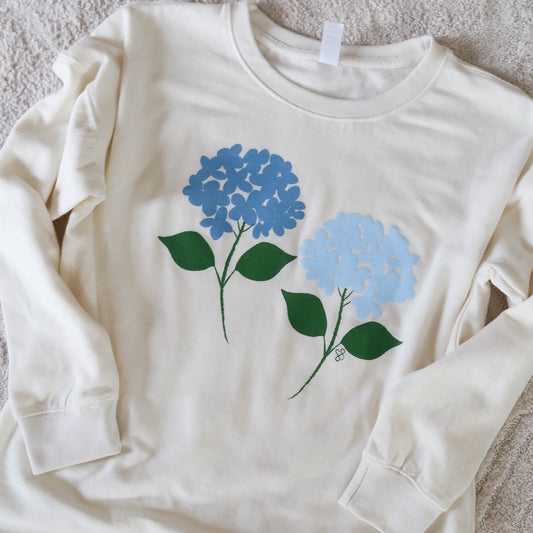 Hydrangea Days Crewneck