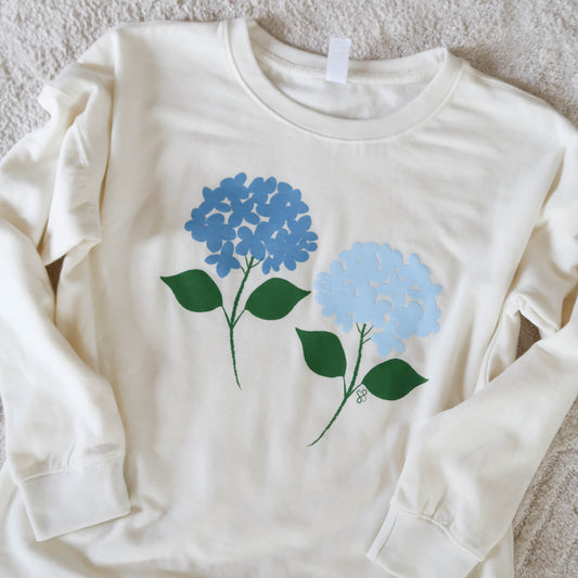 Hydrangea Days Crewneck