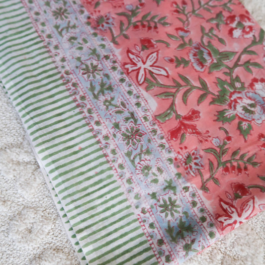 Pink Coast Wrap Scarf