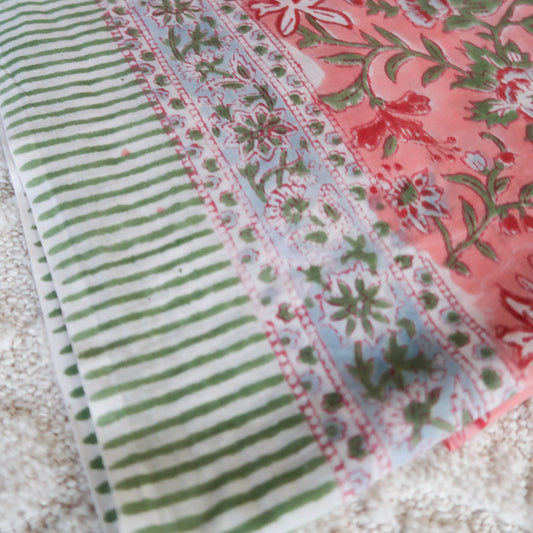 Pink Coast Wrap Scarf