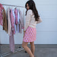 Petal Quilted Reversible Skirt