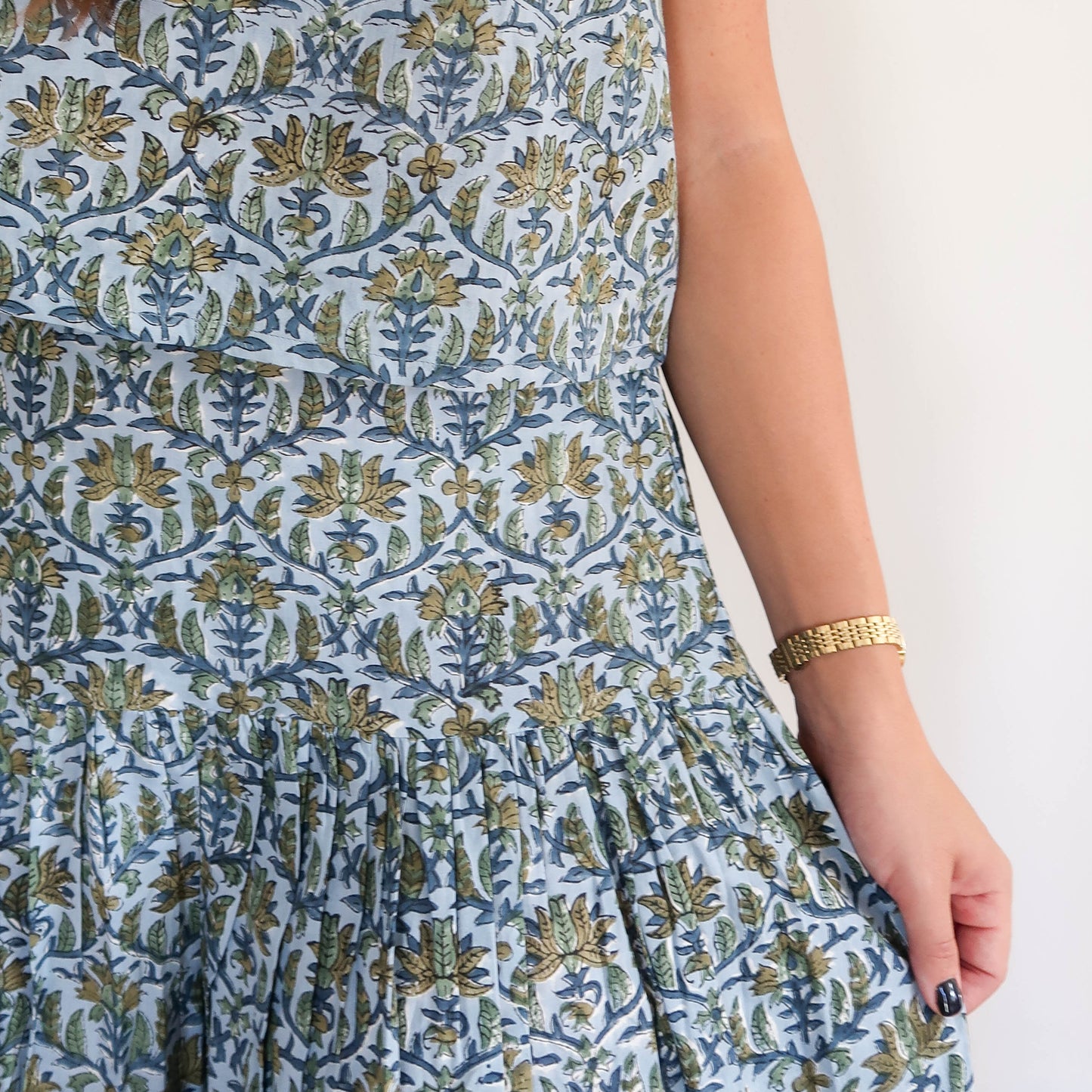 Olive Skirt - Floral