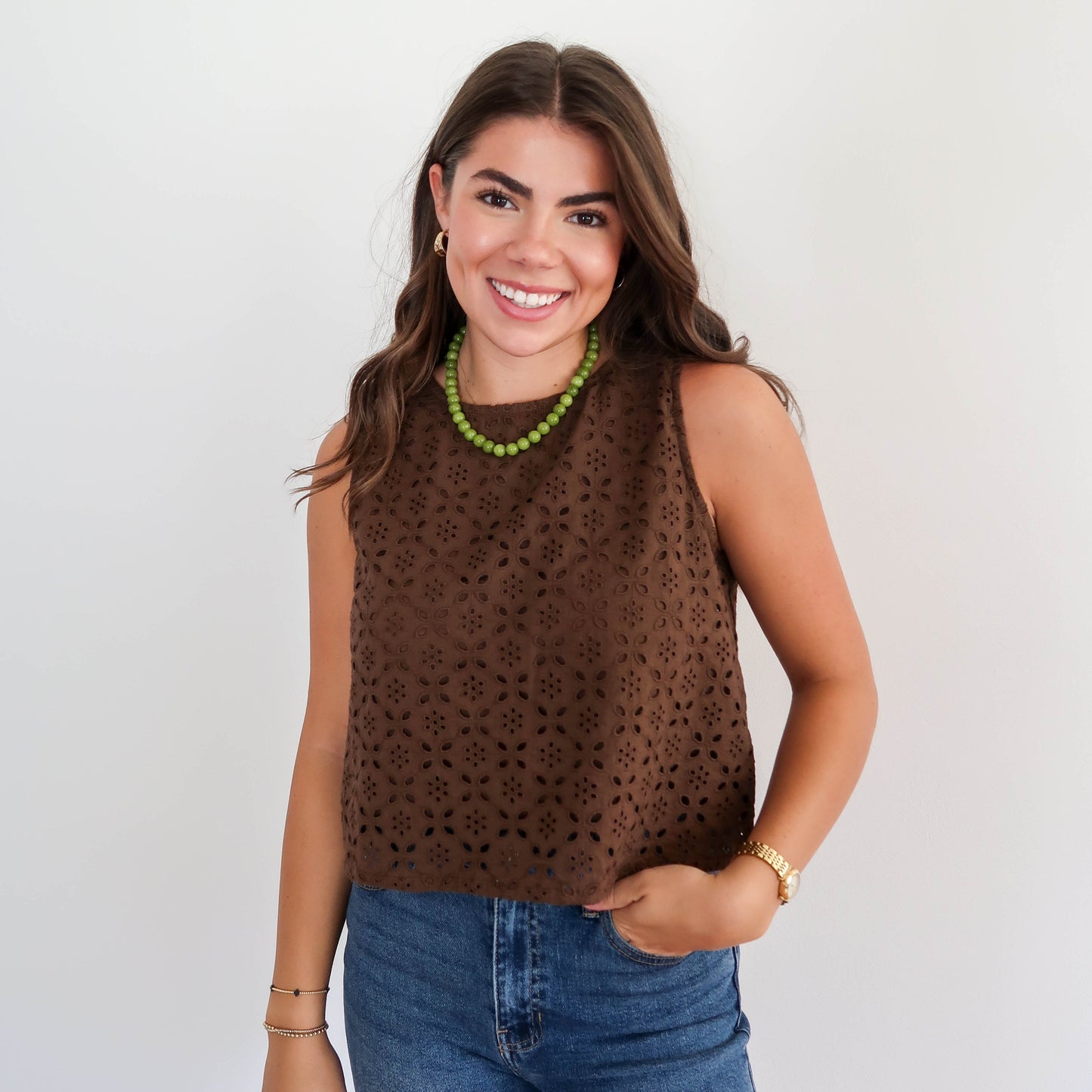 Lucy Top – Chocolate