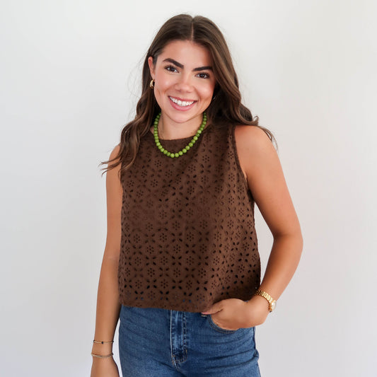 Lucy Top – Chocolate