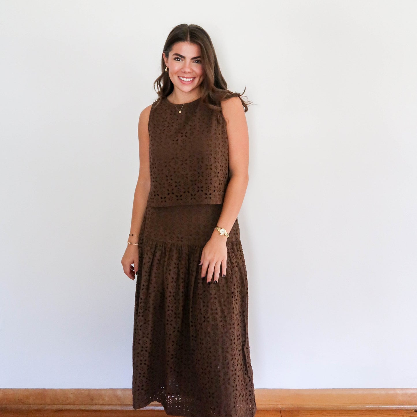 Olive Skirt - Chocolate
