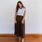 Olive Skirt - Chocolate