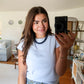 Navy Bubble Necklace