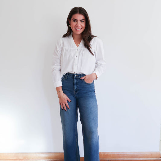 Nina Blouse - White