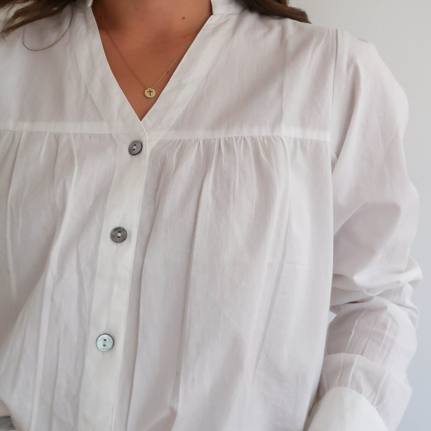 Nina Blouse - White