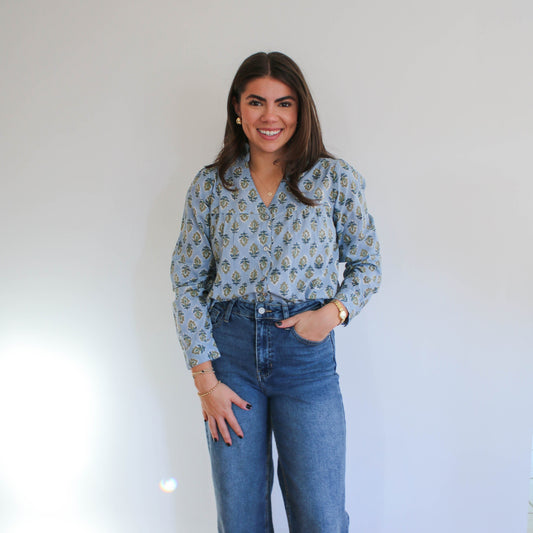 Nina Blouse - Floral