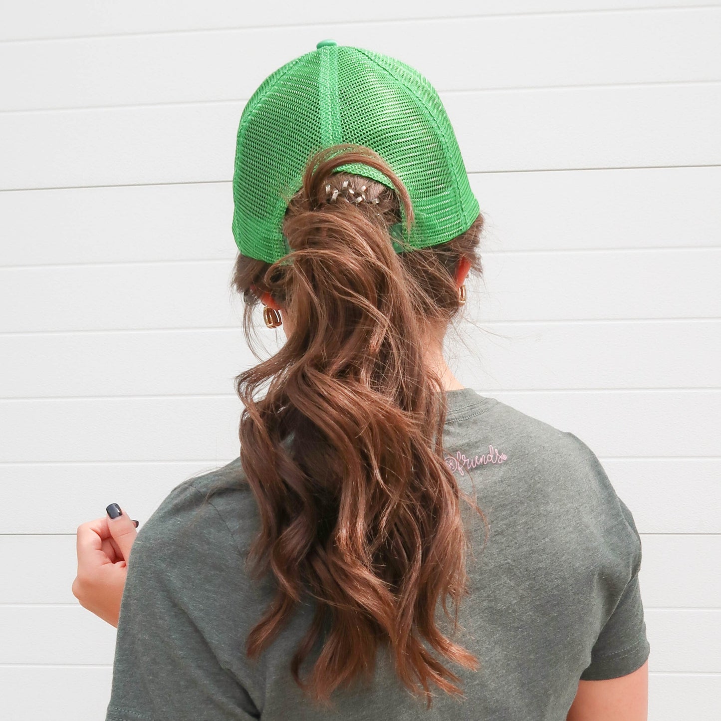Today Is a Gift Trucker Hat - Green