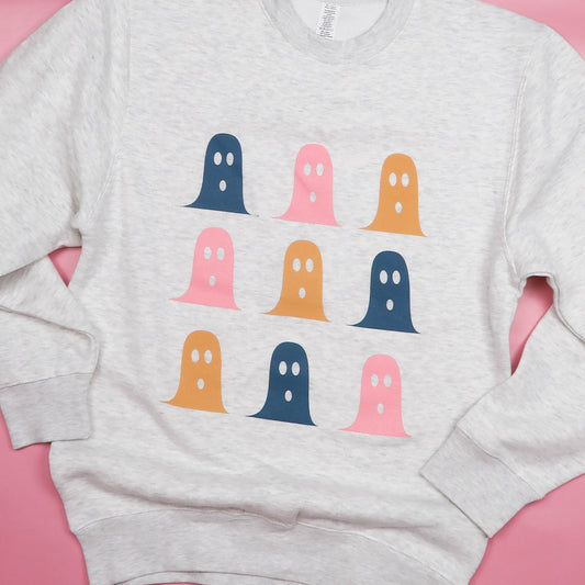Pastel Ghost Crewneck