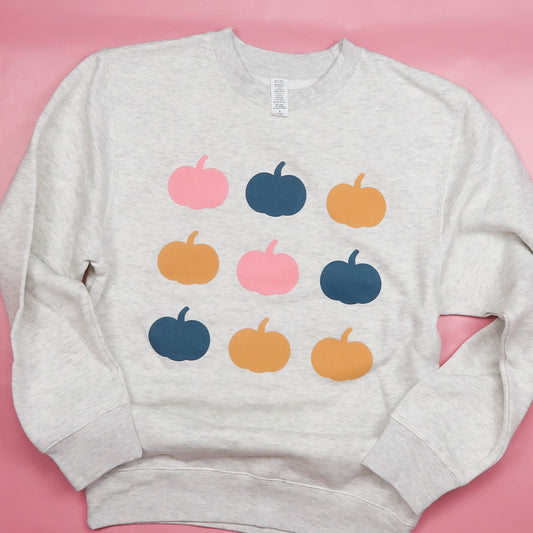 Pastel Pumpkin Crewneck