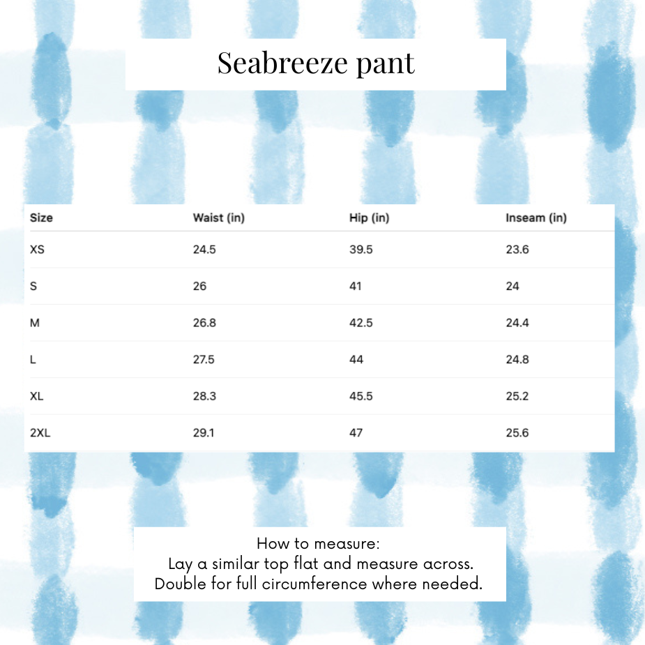 Seabreeze Pant - Sand